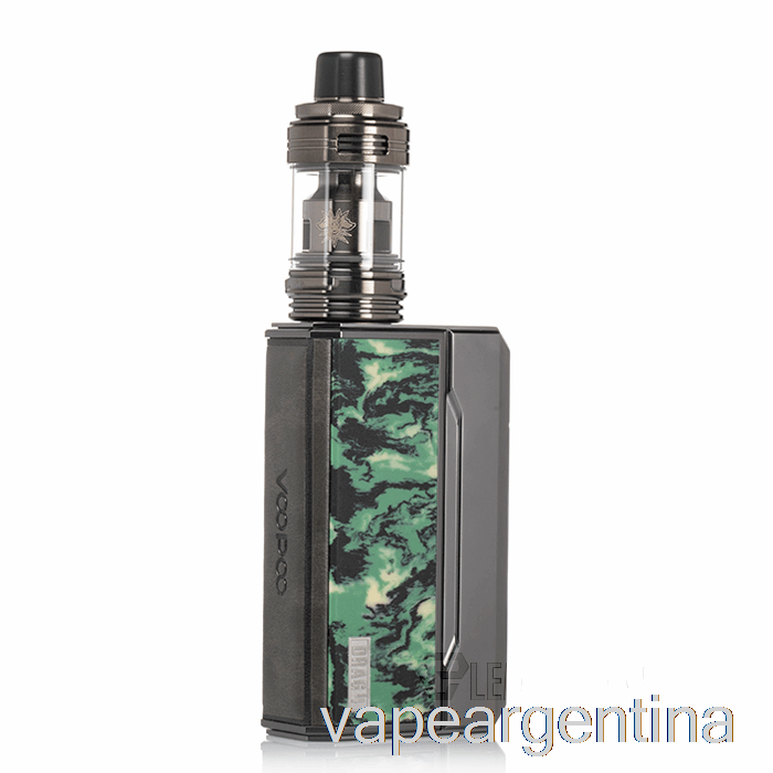 Voopoo Drag 4 177w Kit De Inicio Gun Metal + Vape Verde Bosque Argentina